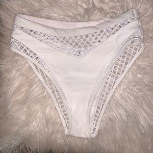 High waisted swimsuit bottoms